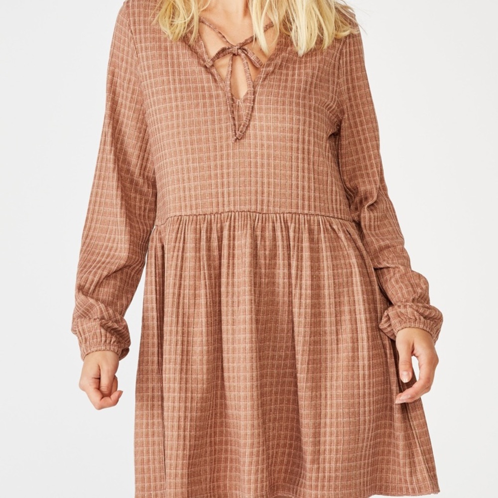 Cotton On Larissa Baby Doll Mini Dress